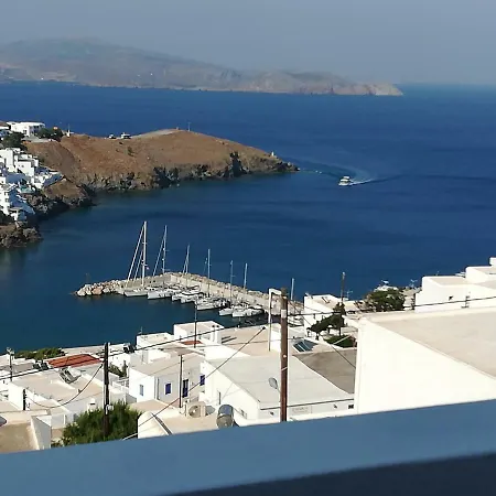 Ferienwohnung Θέαστρον - Theastron House With Great View In Chora Pera Gyalos Exterior foto