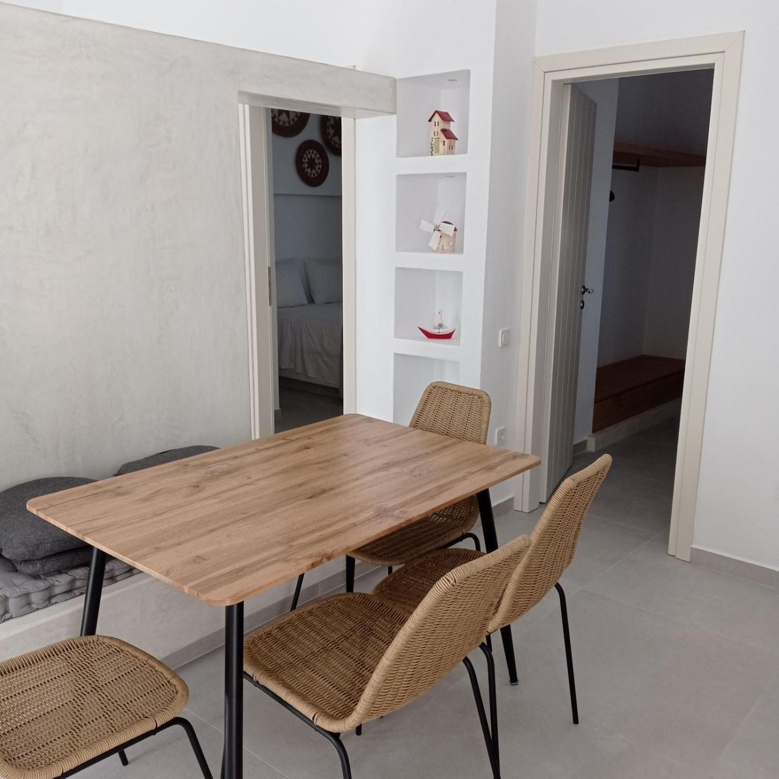 公寓 θέαστρον - Theastron House With Great View In Chora