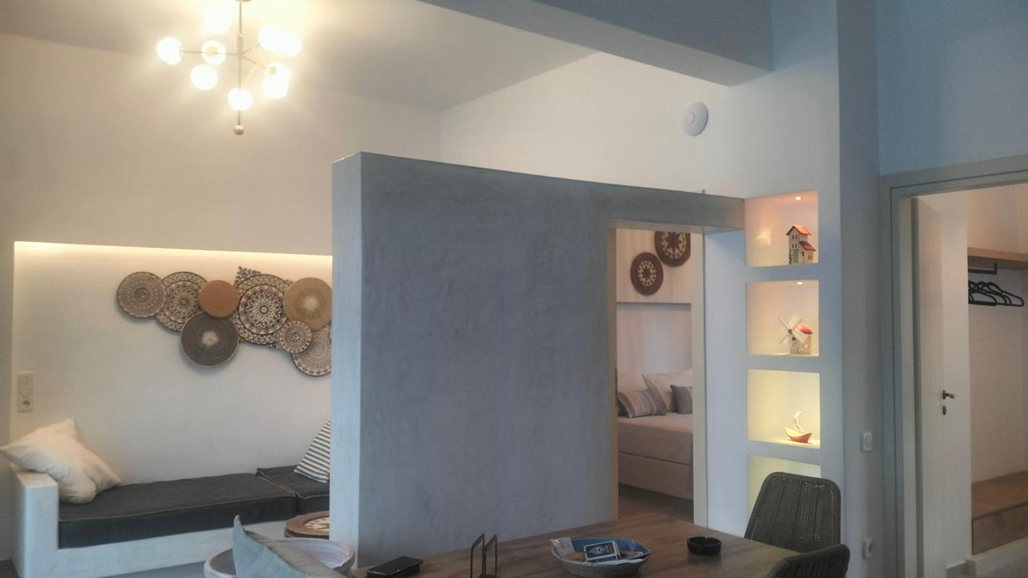 θέαστρον - Theastron House With Great View In Chora 公寓 *