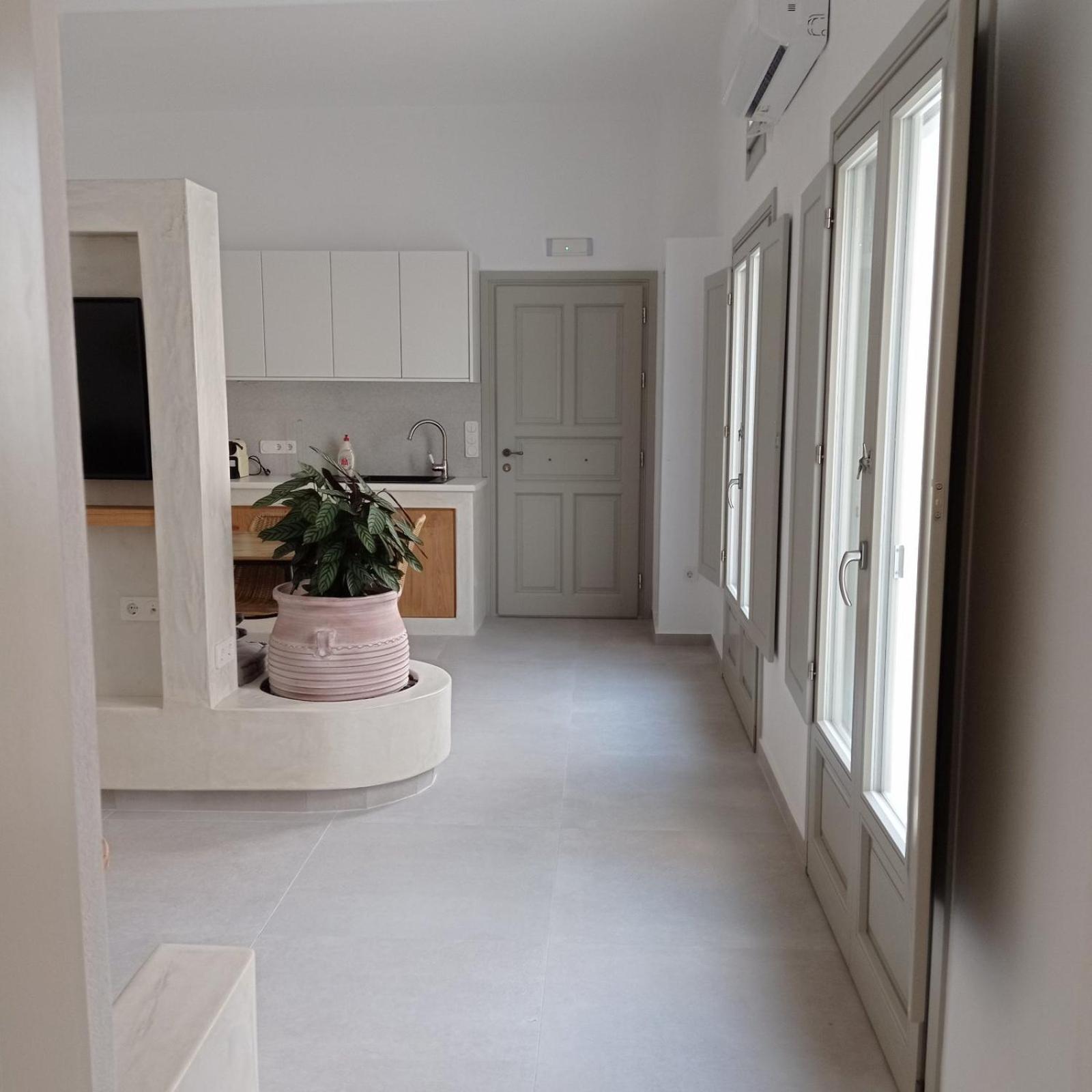 公寓 θέαστρον - Theastron House With Great View In Chora
