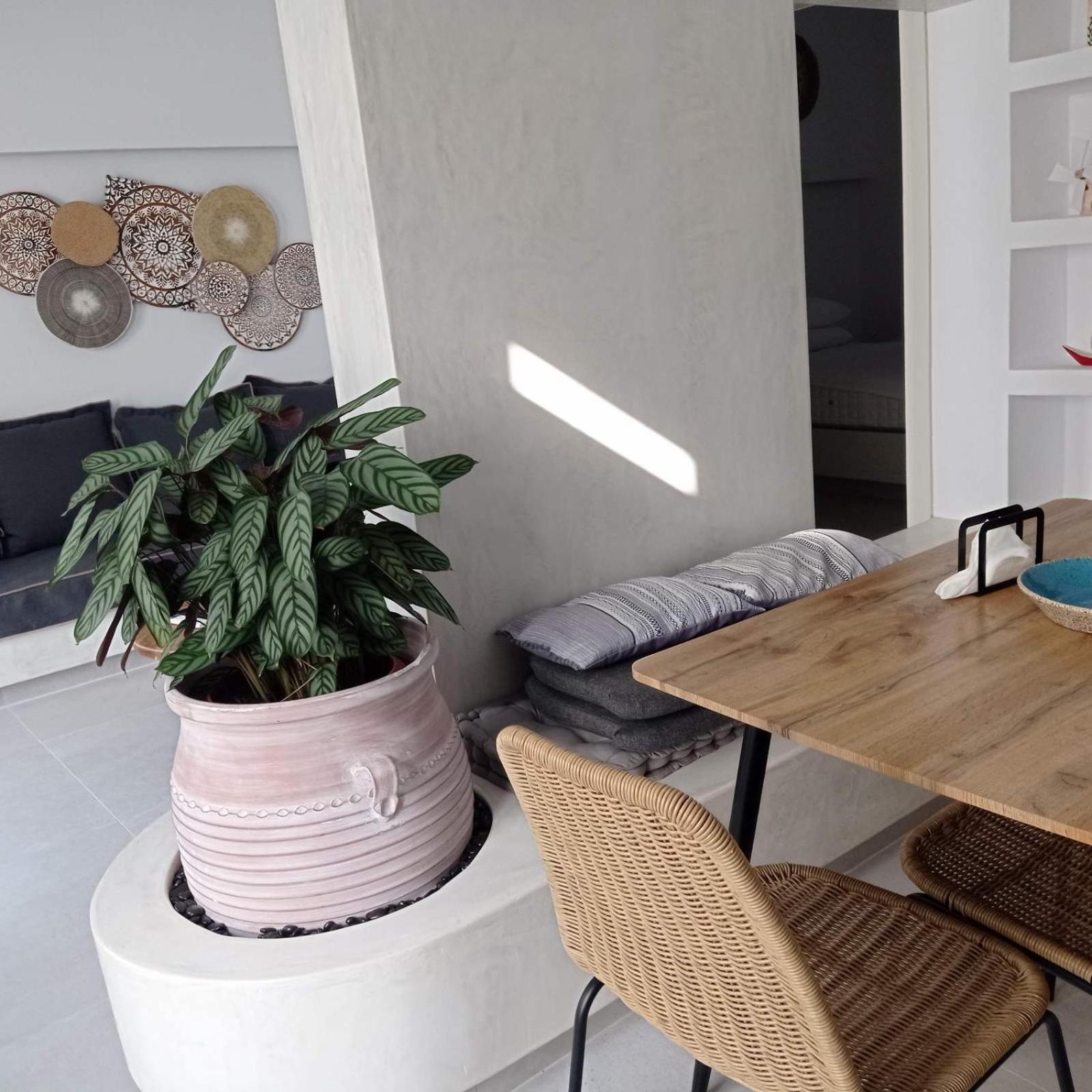 公寓 θέαστρον - Theastron House With Great View In Chora